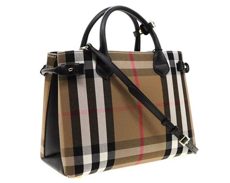 burberry banner house check derby|Burberry Banner Small House Check Derby Tote Bag, Brilliant .